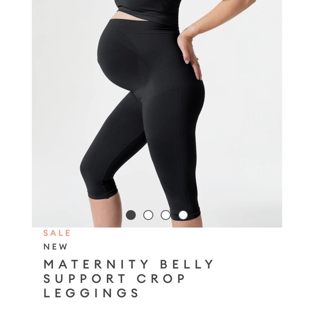 Navy Medium Blanqi Maternity Leggings